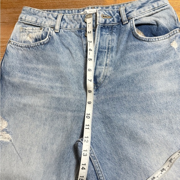 Zara high waisted multi-button jeans - Picture 12 of 14